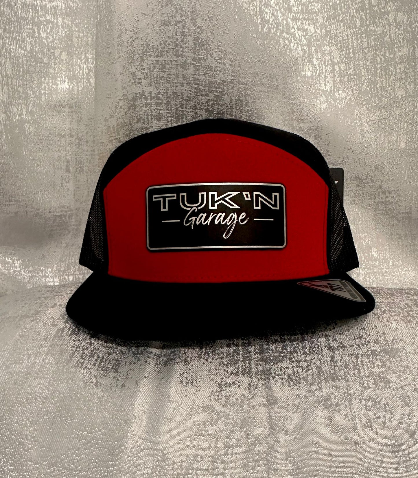 Red On Black TG Trucker Hat