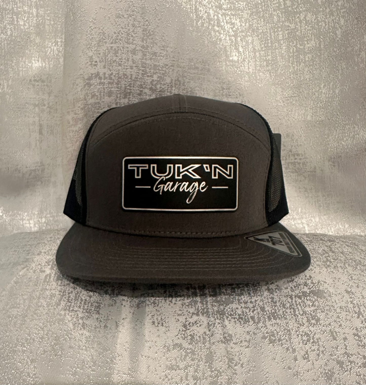 Grey on Black TG Trucker Hat