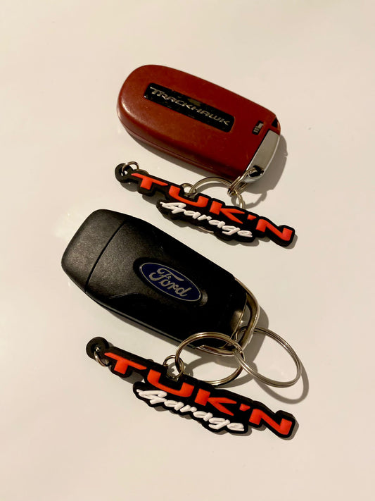 TG Garage keychain